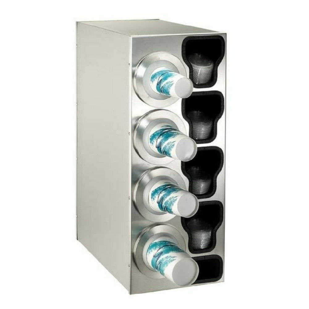 Dispense-Rite BFL-C-4LSS - Cup Dispensing Cabinet, Adjustable, (4) BFL-2F On Left