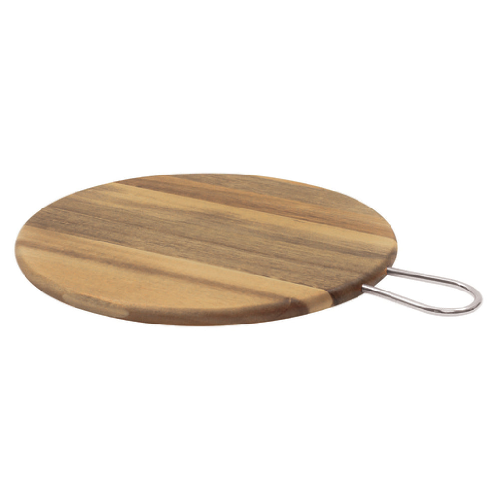TableCraft Products ACAMR10 - Cash & Carry Acacia Display Board, 10" Dia. X 1/2"