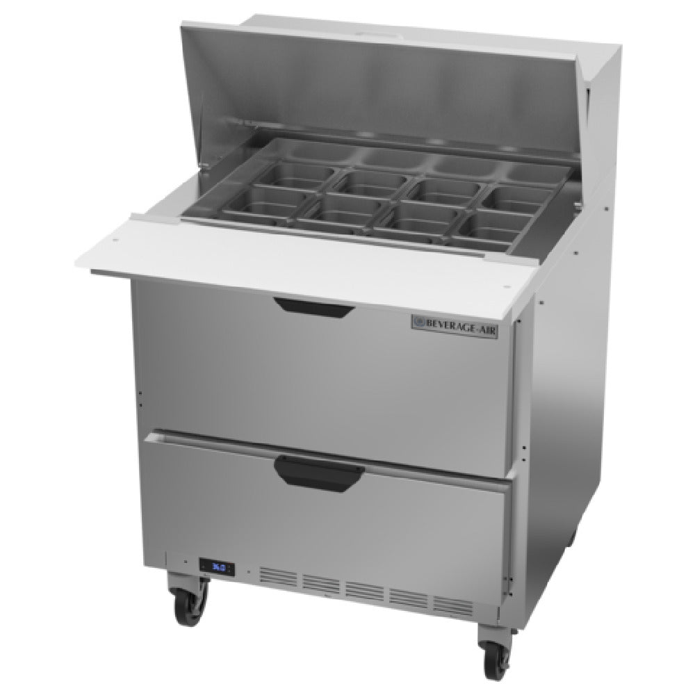 Beverage Air SPED32HC-12M-2 Mega Top Refrigerated Counter One-section 32"W