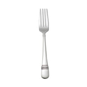 1880 Hospitality T119FDIF Oneida® European Table Fork 8" Banded Teardrop Shaped Handle