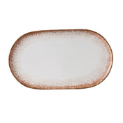Yanco PR-215 Porto Coupe Plate 15 1/2"W X 9"D X 1"H Oval
