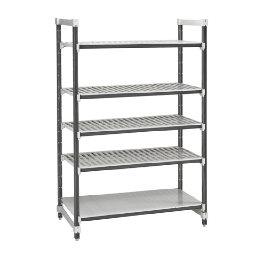 Cambro EXU215484VS5480 Camshelving® Elements XTRA Stationary Starter Unit 21"W X 54"L X 84"H