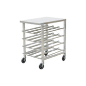 Hubert 32L-038 - Mobile Can Rack, 1/2 Size Fully Welded, Fits #5/10 Cans