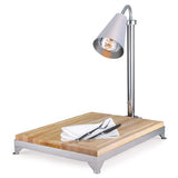 Steelite DW724ML2WSS Carving Board With Frame And Heat Lamp 24.0"W X 18.0"D X 22.0"H
