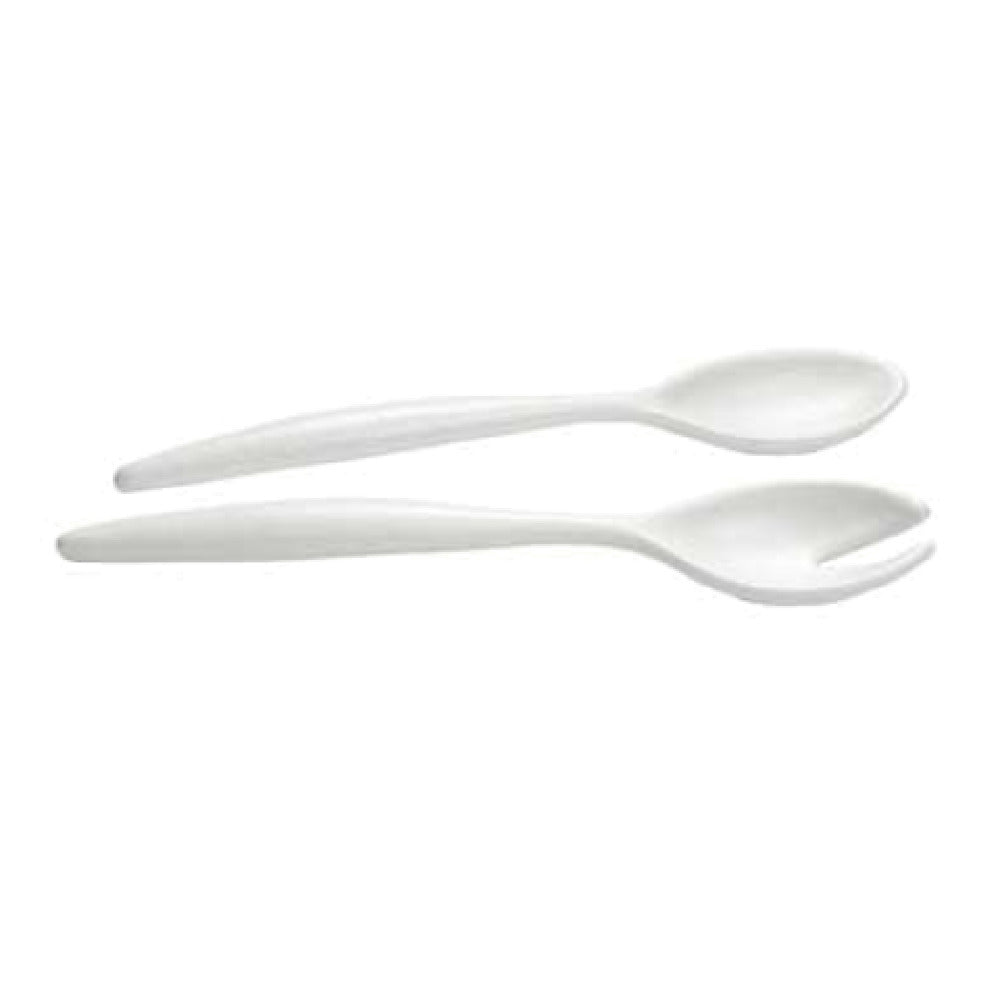 GET Enterprises SS24LV Bugambilia® Miami Salad Fork & Spoon Server Set 1 Oz. 13-1/2"L