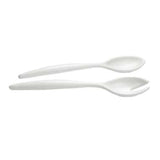 GET Enterprises SS24LV Bugambilia® Miami Salad Fork & Spoon Server Set 1 Oz. 13-1/2"L