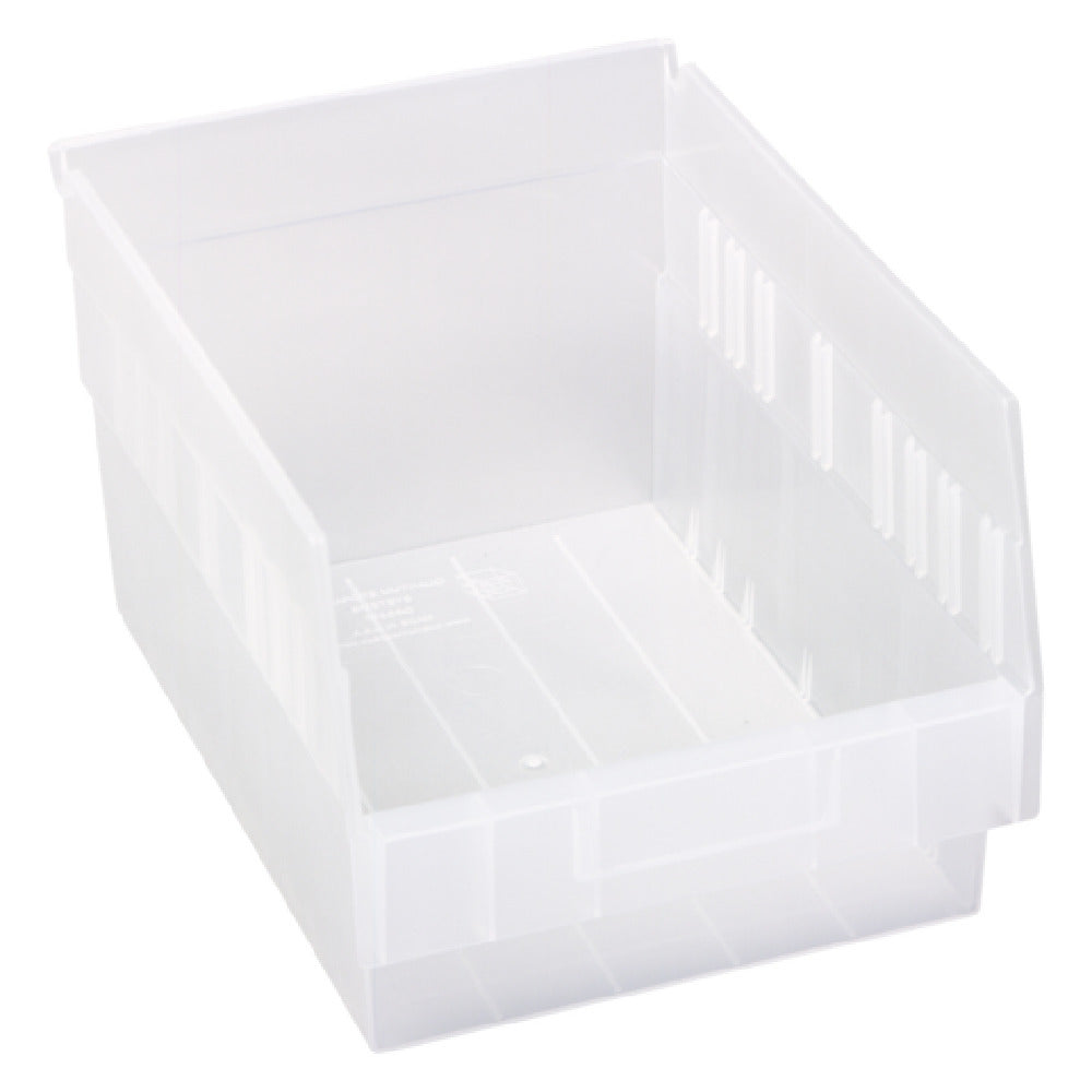 Quantum QSB207CLCS - Economy Shelf Bin, Nesting, 8-3/8"W X 11-5/8"L X 6"H