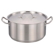 Omcan 80428 (80428) Brazier Pan 20 Quart With Cover