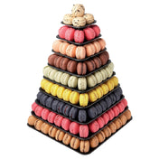 Matfer 681592 Pyramid Macaroon Display 11-7/8"W X 17-1/3"H (210) Macaroon Capacity