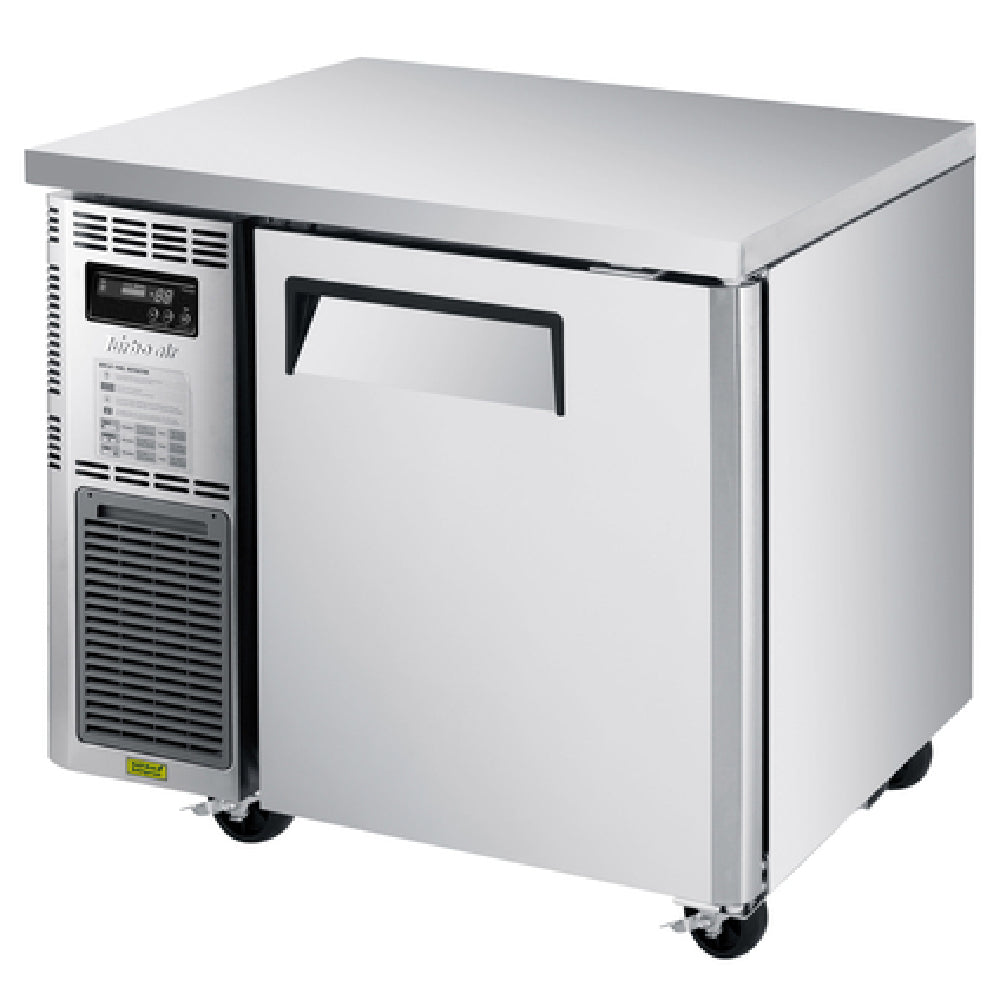 Turbo Air JUF-36S-N J Series Side Mount Undercounter Freezer One-section 35-3/8"W X 23-5/8"D X 28-3/4"H