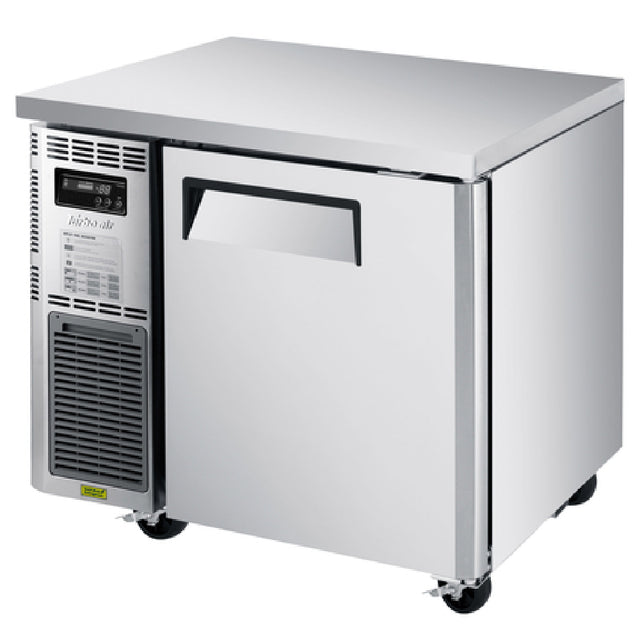 Turbo Air JUF-36S-N J Series Side Mount Undercounter Freezer One-section 35-3/8"W X 23-5/8"D X 28-3/4"H