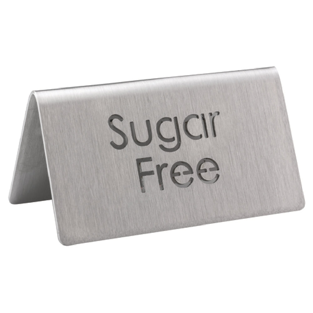 Service Ideas 1C-BF-SUGFREE-MOD Beverage ID Tent "Sugar Free" 1-1/2"H X 3"W