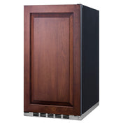 Summit FF195IF All-Refrigerator Built-in Or Freestanding 19"W X 17-1/4"D