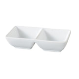 Yanco ML-725 Main Land Divided Tray 2 Oz. Each Compartment 5-1/2"L X 2-3/4"W X 1-3/8"H