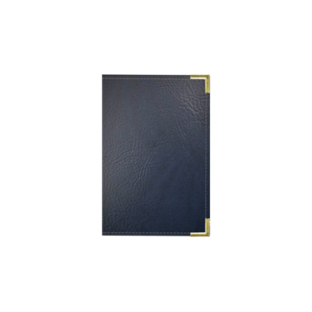 Risch HARST-6V 5.5X8.5 Harley Deluxe Padded Antibacterial/antimicrobial Faux-leather Menu Cover (specify Color)