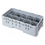 Cambro 10HC414151 Camrack® Cup Rack With Soft Gray Extender Half Size