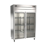 Omcan 50119 (RE-CN-0054G-TM) Refrigerator Reach In Two-section