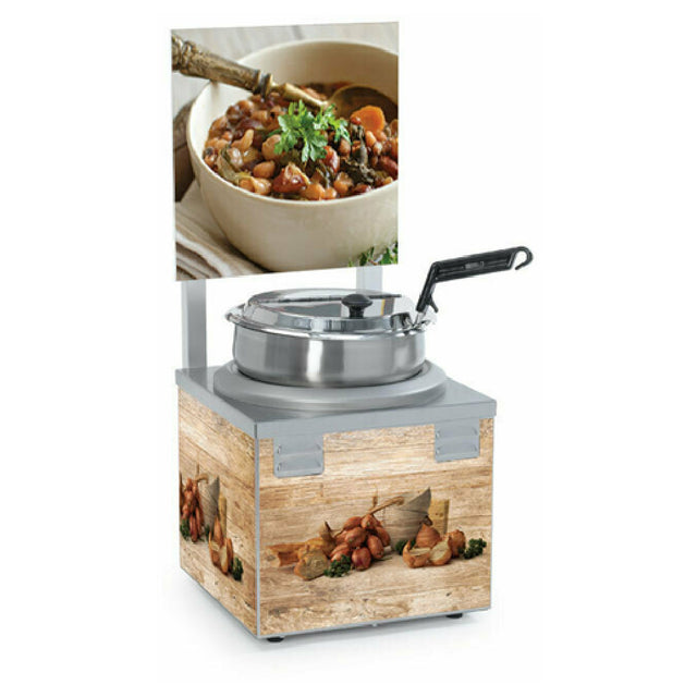 Nemco 6510A-S7P Soup Warmer Single 7 Qt. Well Without Header