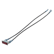 Alfa HS1832 Pilot Light Rectangular Red