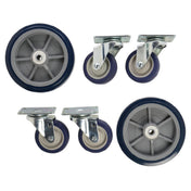 Hubert 50302 - Caster Kit, For U-Boat #13063 & #15146,4" Dia., 1500 Lb. Capacity