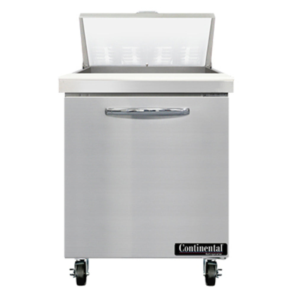 Continental Refrigerator SW27N8 Sandwich Unit 27"W 7.4 Cu Ft Capacity