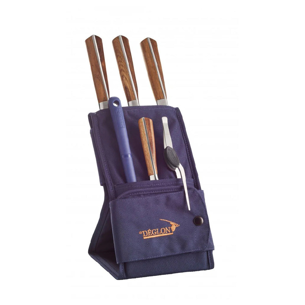 JB Prince Z545 - Stand Up Quiver For Cutlery, (8) Pocket, Integrated Cut-resistant Liner