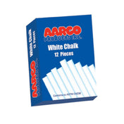 Aarco WCS-144 Chalk White (12 Pieces Per Box 144 Boxes Per Case)