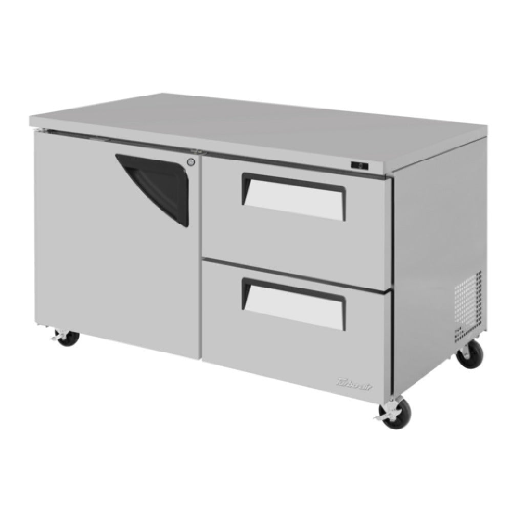 Turbo Air TUF-60SD-D2-N Super Deluxe Undercounter Freezer Two-section 60-1/4"W X 30"D X 30-1/2"H