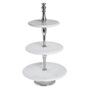 Hubert 15223 - Display Stand, 3-tier, 11-4/5" Dia. X 21-1/5"H