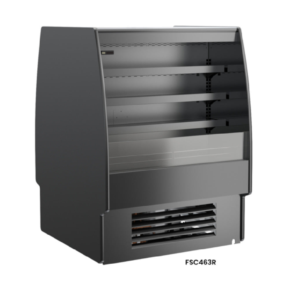 Structural Concepts FSC663R Oasis® Self-Service Refrigerated Dual Sided Case 75-3/8"W
