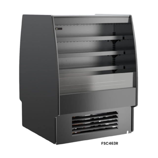 Structural Concepts FSC663R Oasis® Self-Service Refrigerated Dual Sided Case 75-3/8"W