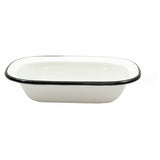 TableCraft Products 80013 - Enamelware Collection™ Serving Pan, 18 Oz., 7-3/4" X 5-3/4 "x 1-3/4"