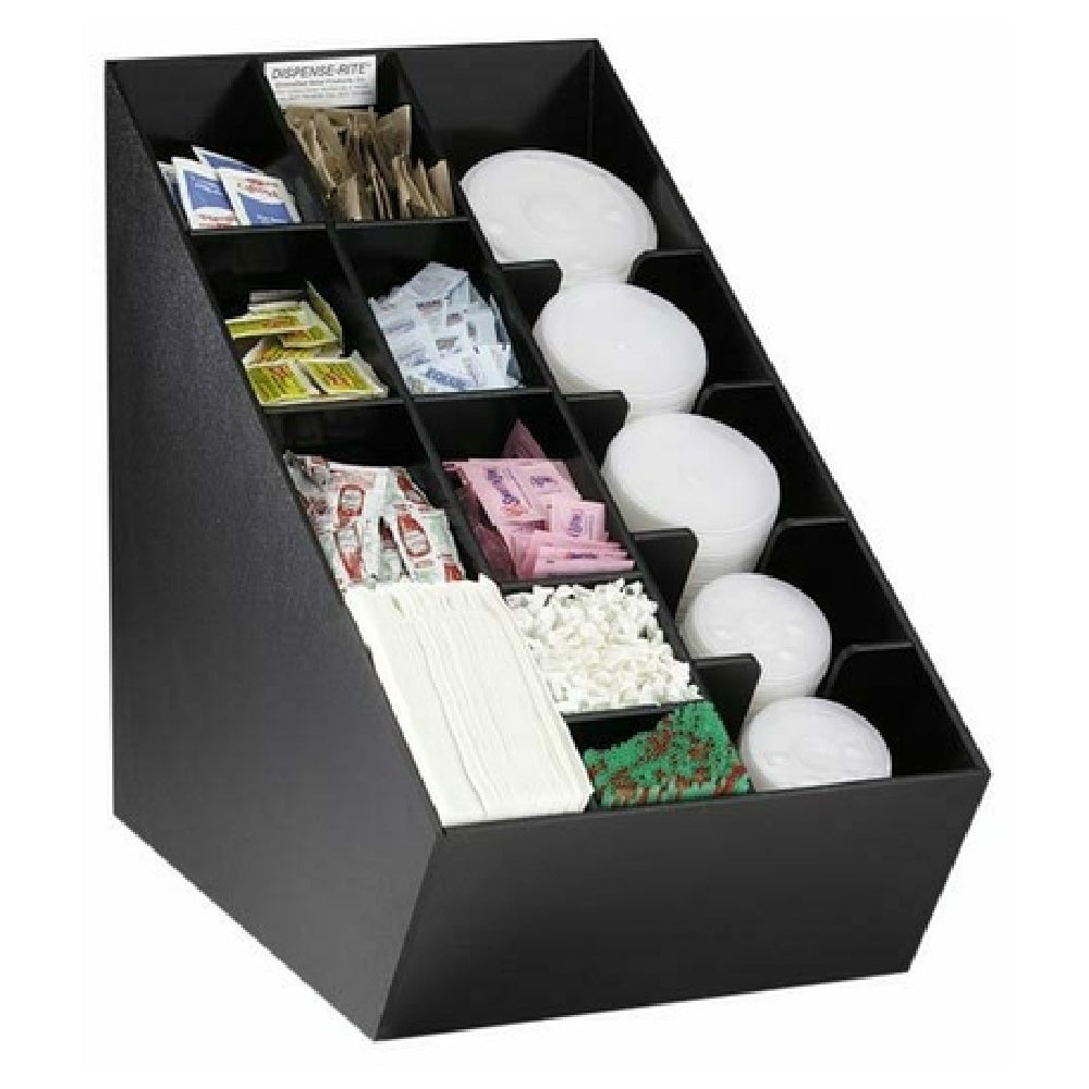 Dispense-Rite NLO-CTVL - Lid, Straw & Condiment Organizer, 20"H X 13-1/2"W X 22-1/2"D