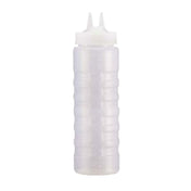 Vollrath 2324-13 Traex® Twin Tip™ Squeeze Bottle Dispenser 24 Oz. Wide Mouth