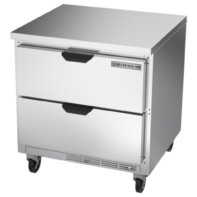 Beverage Air WTRD32AHC-2-FLT Worktop Refrigerator One-section 32"W