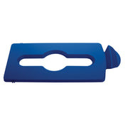 Rubbermaid 2007891 Slim Jim® Mixed Recycling Station Lid Insert 16-1/2"L X 8"W X 1/2"H