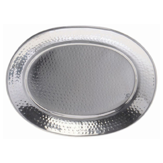 Hubert 42372 - Serving Tray, 15" X 11" X 1"H, Oval