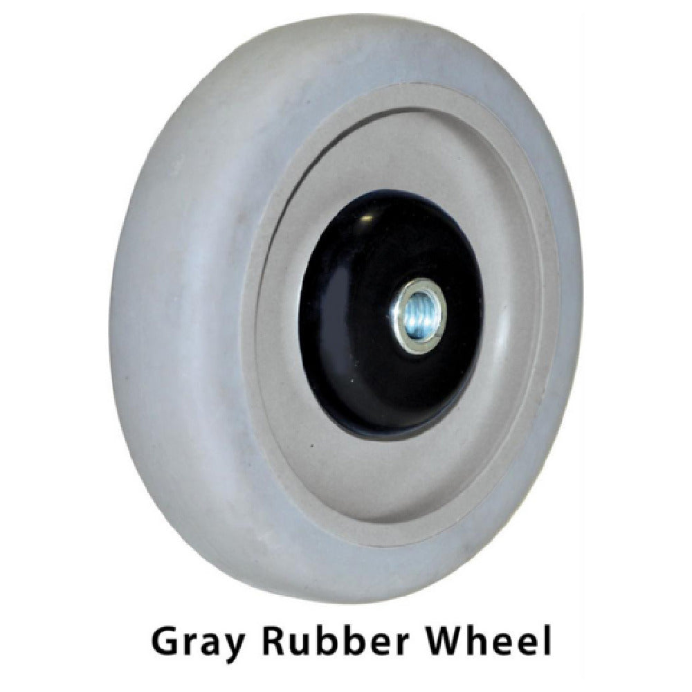 BK Resources 5SBR-RA-GR Caster 5" Diameter Expanding Stem Fits 1-5/8" OD Tubing