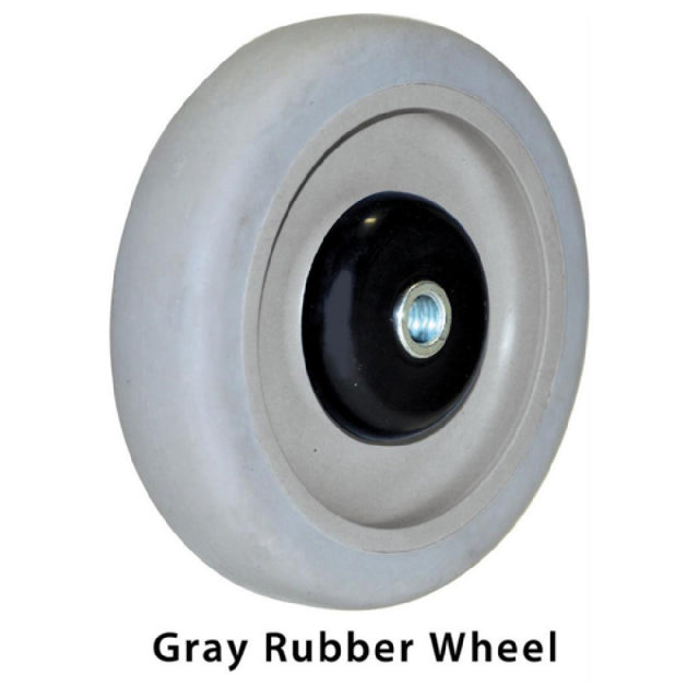 BK Resources 5SBR-RA-GR Caster 5" Diameter Expanding Stem Fits 1-5/8" OD Tubing