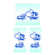 Hubert 71853 - Magnetic Side Panels, "Drink Milk", Vinyl