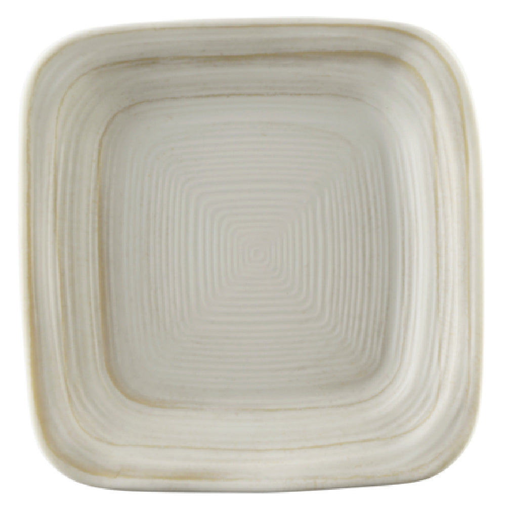 Elite Global Solutions D5PLST-OWD Plate 5" X 5" X 3/4"H Irregular Square