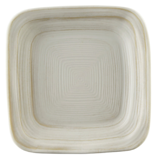 Elite Global Solutions D5PLST-OWD Plate 5" X 5" X 3/4"H Irregular Square