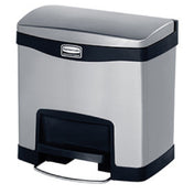 Rubbermaid 1901982 Slim Jim® Utility Container 4 Gallon (15 Liter) 15-37/64"W X 11-29/32"D X 15-47/64"H