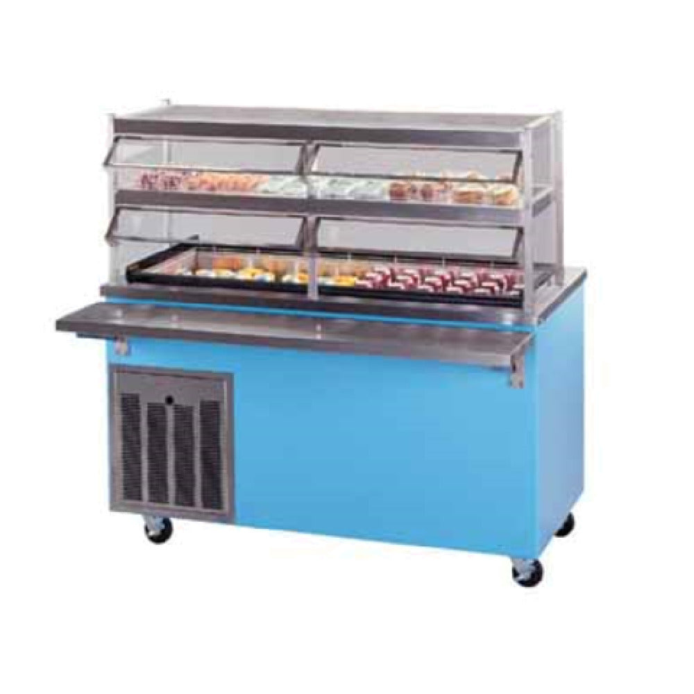 Piper Products R5-CM - Reflections Serving Counter, Refrigerated Cold Pan Unit, (5) Pan Size