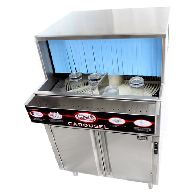 CMA Dishmachines GL-C Energy Mizer® Glasswasher 25-1/4"W Low Temperature Chemical Sanitizing