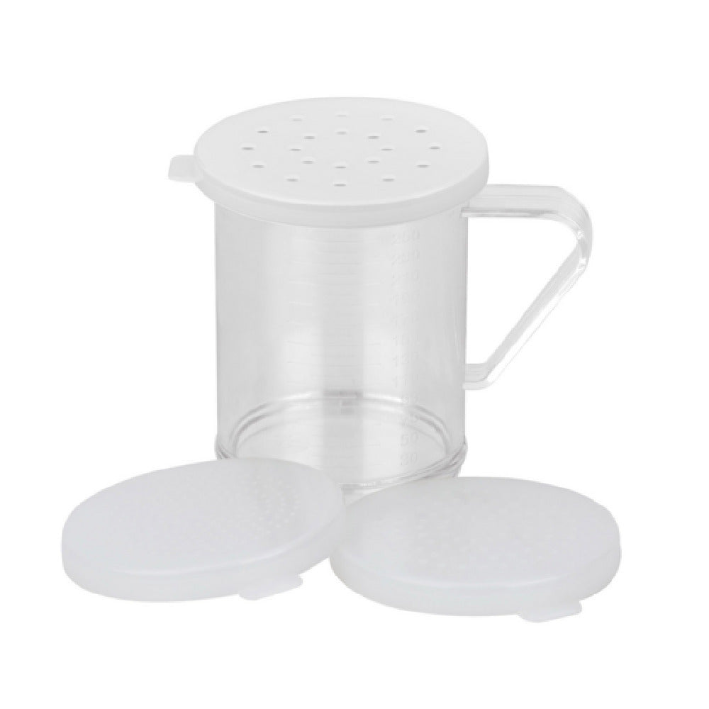 CAC China PDRG-10C3 Dredge Set 10 Oz. With Lid