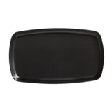 American Metalcraft AP12BK Plate Rectangular Black