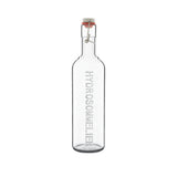 BauscherHepp 11321/01 Hydrosommelier Bottle 1L (34 Oz.) (35.25 Oz. Brimful) 3-3/8" Dia. X 13-1/4"H
