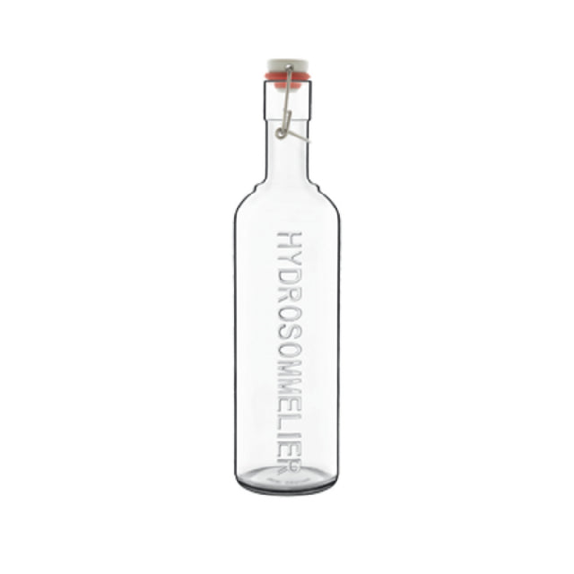 BauscherHepp 11321/01 Hydrosommelier Bottle 1L (34 Oz.) (35.25 Oz. Brimful) 3-3/8" Dia. X 13-1/4"H