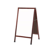 Aarco MA-5 Sidewalk Markerboard 24"W X 42"H White Melamine Board